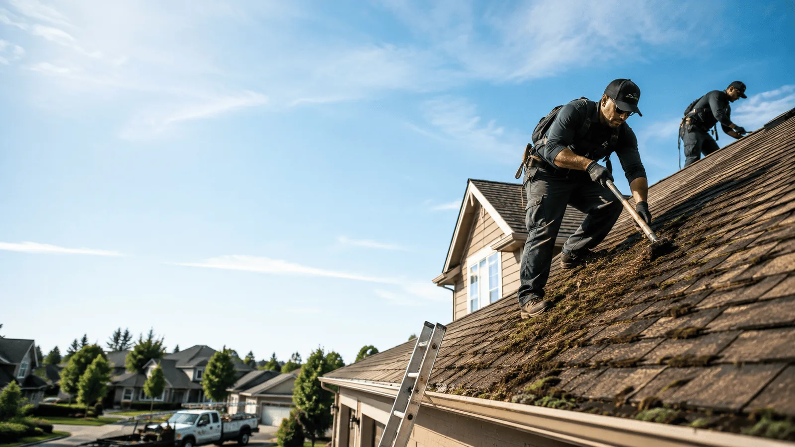 Roof Moss Removal in Eldred, IL near me